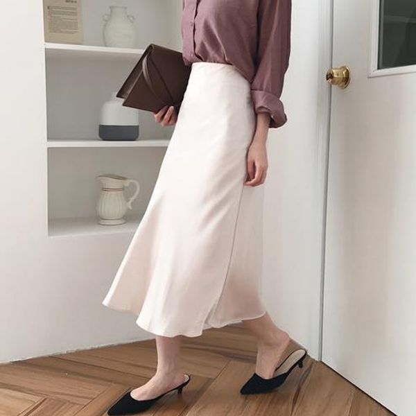 summer elegant high waist women long skirt solid a-line faldas mujer female solid slim jupe femme saia longa lj108, Black
summer elegant high waist women long skirt solid a-line faldas mujer female solid slim jupe femme saia longa lj108, Black