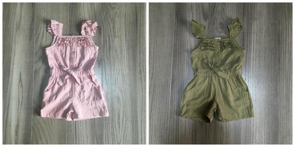 girlymax summer baby girls sunkissed children clothes tie knot pink olive boutique overall romper jumpsuit ruffles shorts set, White
girlymax summer baby girls sunkissed children clothes tie knot pink olive boutique overall romper jumpsuit ruffles shorts set, White