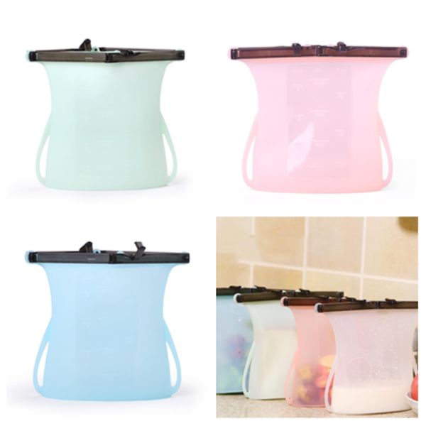 1000ml foldable silicone food preservation bag reusable sealing storage container food fresh bags vegetables ziplock bagst2i5153
1000ml foldable silicone food preservation bag reusable sealing storage container food fresh bags vegetables ziplock bagst2i5153