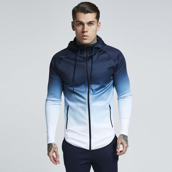 ombre gym hoodie men running jacket fitness training coat sports jacket for running men's elastic sports hoodie, Black;red
ombre gym hoodie men running jacket fitness training coat sports jacket for running men's elastic sports hoodie, Black;red