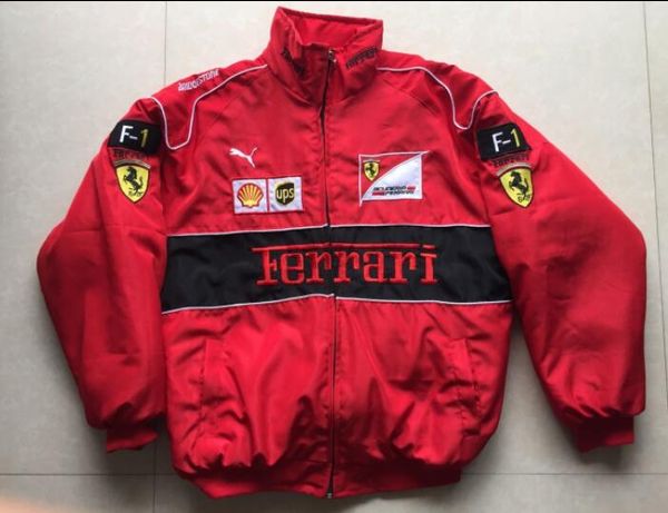 F1 гоночный костюм Европейский и американский стиль колледж ветер повседневная хлопок костюм зимняя куртка полный вышивка пятно
F1 гоночный костюм Европейский и американский стиль колледж ветер повседневная хлопок костюм зимняя куртка полный вышивка пятно