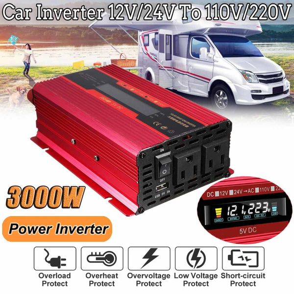 kroak car inverters 12v 220v 3000w solar power inverter sdr 4 lcd display modified sine wave inverter 12v/24v to 110v/220v
kroak car inverters 12v 220v 3000w solar power inverter sdr 4 lcd display modified sine wave inverter 12v/24v to 110v/220v