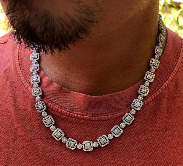 iced out bling 5a cubic zirconia cz geometric round square beads link chain hip hop bling men choker necklace, Golden;silver
iced out bling 5a cubic zirconia cz geometric round square beads link chain hip hop bling men choker necklace, Golden;silver