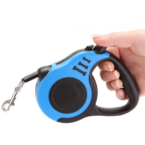 3/5m small medium dogs automatic retractable leash durable nylon dog lead extending puppy walking leads leashes pet product