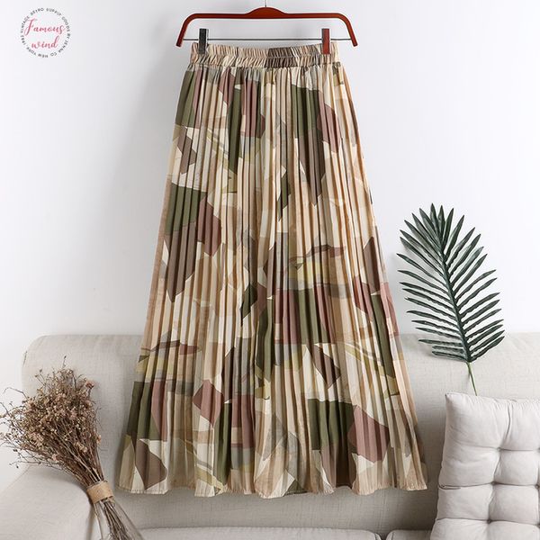 womens pleated elastic waist skirt 2020 new spring summer geometric print pleated skirt womens a line all match skirt, Black
womens pleated elastic waist skirt 2020 new spring summer geometric print pleated skirt womens a line all match skirt, Black