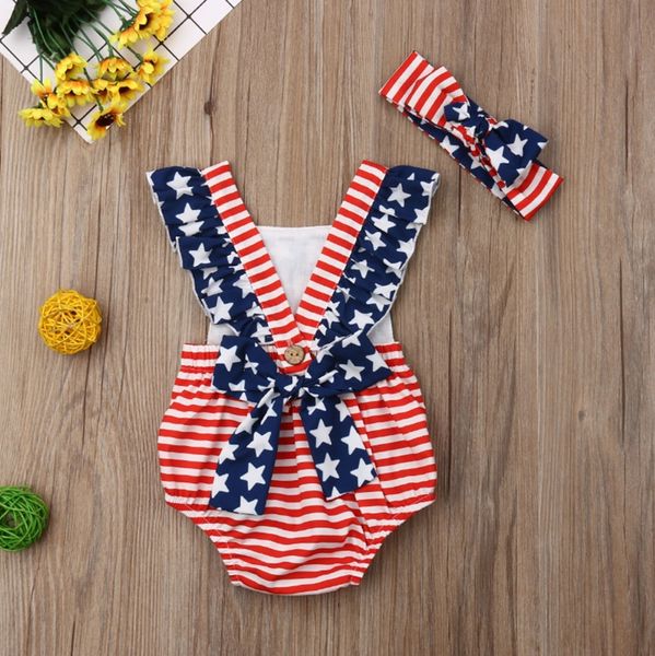 baby girl clothes stars striped girl rompers headband set backless toddler jumpsuits 4th of july infant clothes summer baby clothing yw3633q, Blue
baby girl clothes stars striped girl rompers headband set backless toddler jumpsuits 4th of july infant clothes summer baby clothing yw3633q, Blue