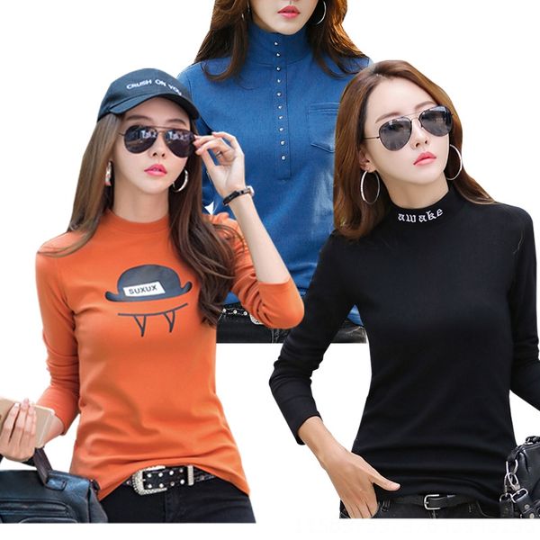 autumn 2020 women's slim and slim cotton t- round collar long sleeve t-shirt large size all-match base shirt, White
autumn 2020 women's slim and slim cotton t- round collar long sleeve t-shirt large size all-match base shirt, White