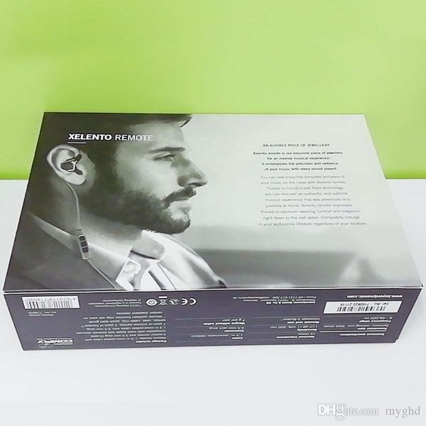 

Beyerdynamic XELENTO REMOTE Audiophile In-ear Headphones краткое руководство пользователя гарнитуры с розничной коробкой