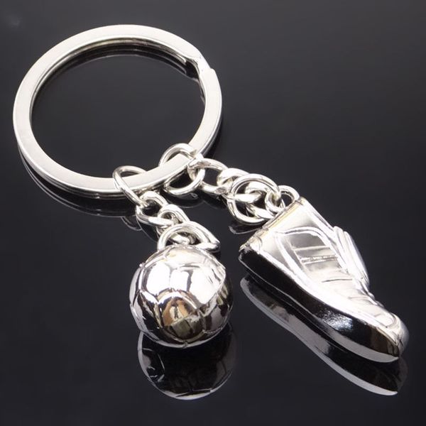 Fashion 3D Football Shoe Key Chains For Men Car Bag Silver Sport Keyrings Man Jewelry Accessories Friendship Gifts
Fashion 3D Football Shoe Key Chains For Men Car Bag Silver Sport Keyrings Man Jewelry Accessories Friendship Gifts
