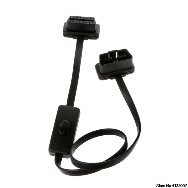 16 pin obd2 obdii auto car extension cable with switch type adapter connector 828 promotion
16 pin obd2 obdii auto car extension cable with switch type adapter connector 828 promotion