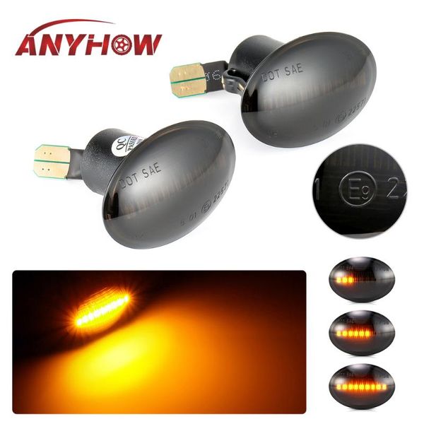 2x dynamic led side marker turn signal lights for maserati grancabrio granturismo for lancia lybra 500 ka alfa
2x dynamic led side marker turn signal lights for maserati grancabrio granturismo for lancia lybra 500 ka alfa