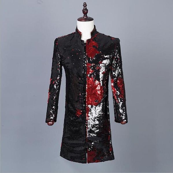 men sequin blazer suits shiny tuxedo jacket gothic casual long sleeve coat costume men for wedding blazer, White;black
men sequin blazer suits shiny tuxedo jacket gothic casual long sleeve coat costume men for wedding blazer, White;black