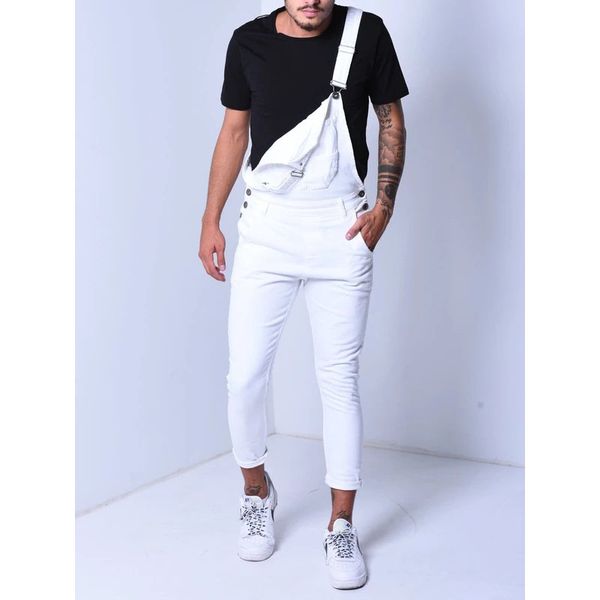 men denim jumpsuit jeans overalls denim pant skinny jeans frayed long trouser ripped for men clothes y, Blue
men denim jumpsuit jeans overalls denim pant skinny jeans frayed long trouser ripped for men clothes y, Blue
