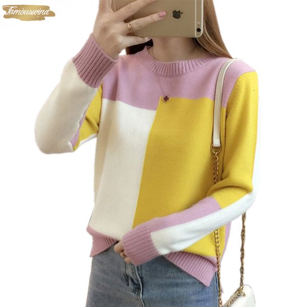 contrast color pullover sweater women long sleeve jumper women sweater and pullover knitted winter sweater female pull femme, White;black
contrast color pullover sweater women long sleeve jumper women sweater and pullover knitted winter sweater female pull femme, White;black