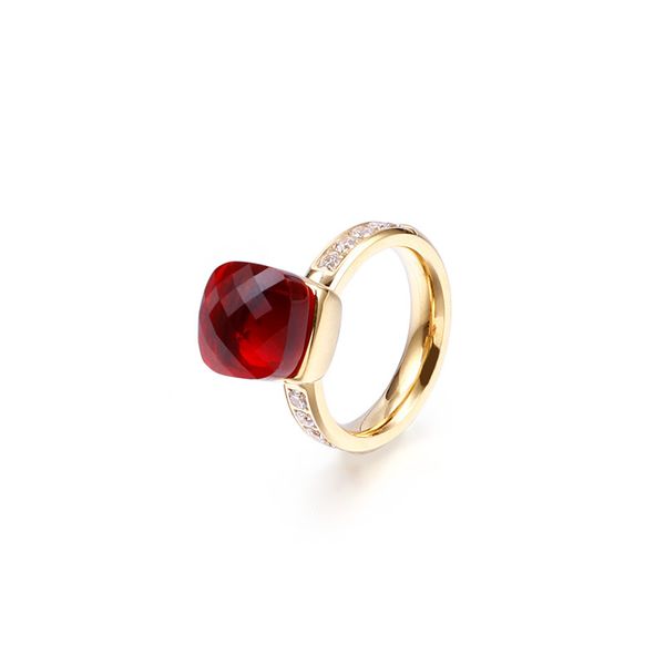 luxury female fashion jewelry titanium steel rings girl color crystal ring wedding anniversary party birthday engagement gifts, Silver
luxury female fashion jewelry titanium steel rings girl color crystal ring wedding anniversary party birthday engagement gifts, Silver