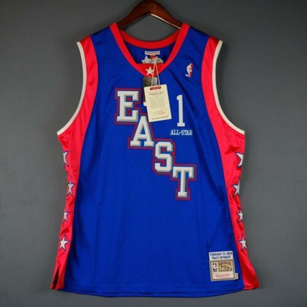 100% stitched tracy mcgrady mitchell & ness 04 all star jersey size xs-5xl mens throwbacks 52 basketball jerseys, Gray
100% stitched tracy mcgrady mitchell & ness 04 all star jersey size xs-5xl mens throwbacks 52 basketball jerseys, Gray