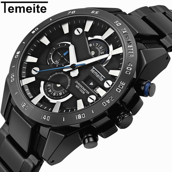 temeite special magnesium luxury new fashion quartz men's watch three eyes six pins multifunctional waterproof men's sports watch, Slivery;brown
temeite special magnesium luxury new fashion quartz men's watch three eyes six pins multifunctional waterproof men's sports watch, Slivery;brown