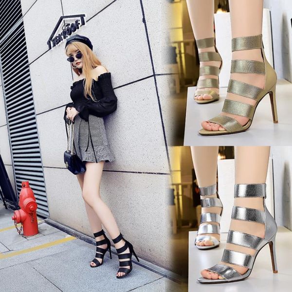 women's sandals 2020 elastic band hollowed-out ultra-high heels club women's shoes stilettos high-heeled ladies sandals, Black
women's sandals 2020 elastic band hollowed-out ultra-high heels club women's shoes stilettos high-heeled ladies sandals, Black