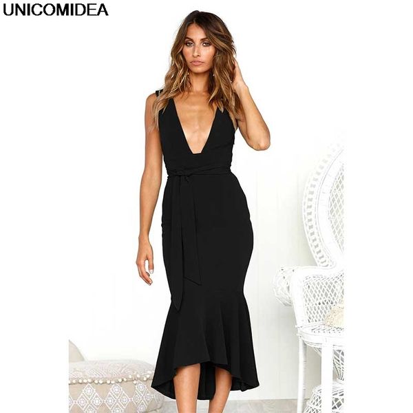 women dress fishtail summer bodycon sheath midi dress elegant party dress mermaid backless spaghetti strap deep v neck vestidos, Black;gray
women dress fishtail summer bodycon sheath midi dress elegant party dress mermaid backless spaghetti strap deep v neck vestidos, Black;gray