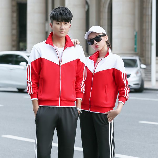 spring autumn women men sport suit tracksuit zip up jacket sweatshirt+pant couples running jogger fitness casual set sportswear, Black;blue
spring autumn women men sport suit tracksuit zip up jacket sweatshirt+pant couples running jogger fitness casual set sportswear, Black;blue