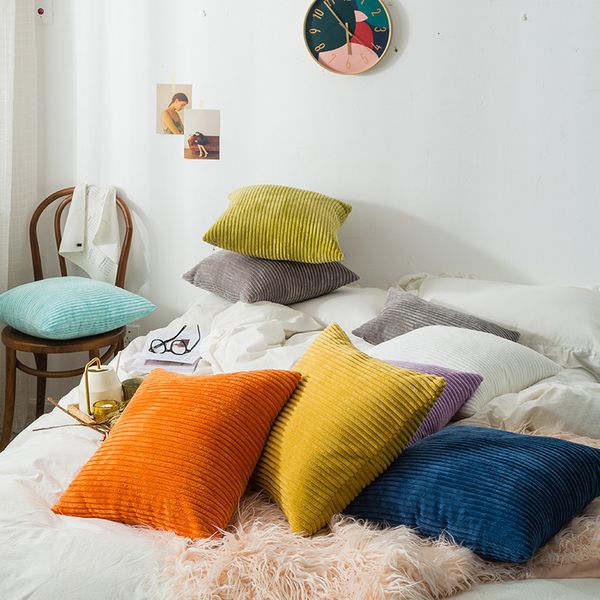 morden simple pillow cover nordic solid color croduroy home decorative pillow cover for bed living room super-soft pillowcase
morden simple pillow cover nordic solid color croduroy home decorative pillow cover for bed living room super-soft pillowcase