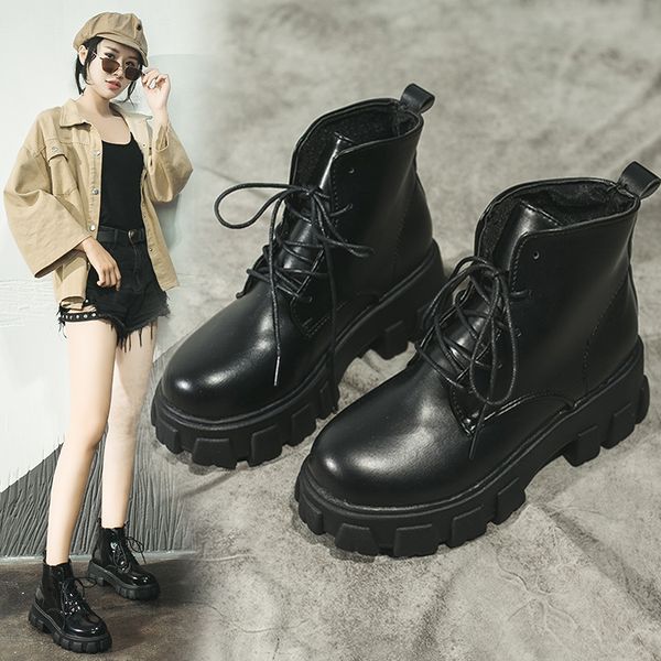 bootee woman 2019 shoes lace up lady boots crossdresser low heels booties round toe luxury designer martins for women ladies, Black
bootee woman 2019 shoes lace up lady boots crossdresser low heels booties round toe luxury designer martins for women ladies, Black