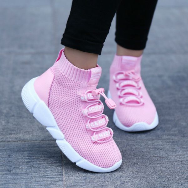 girls tenis infantil boys children socks high ankle knitting sports shoes elastic sneakers casual y190523, Black;red
girls tenis infantil boys children socks high ankle knitting sports shoes elastic sneakers casual y190523, Black;red
