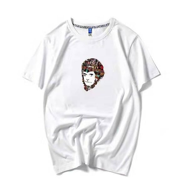 2020 man short sleeve t tide brand trend realize air diffuse printing half sleeve lovers joker loose men's wear, White;black
2020 man short sleeve t tide brand trend realize air diffuse printing half sleeve lovers joker loose men's wear, White;black