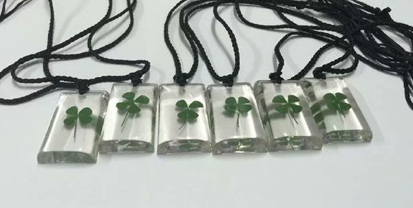 yqtdmy 4 pcs fashion dried four leaf clover pendant wish lucky women girl's jewelry, Silver
yqtdmy 4 pcs fashion dried four leaf clover pendant wish lucky women girl's jewelry, Silver
