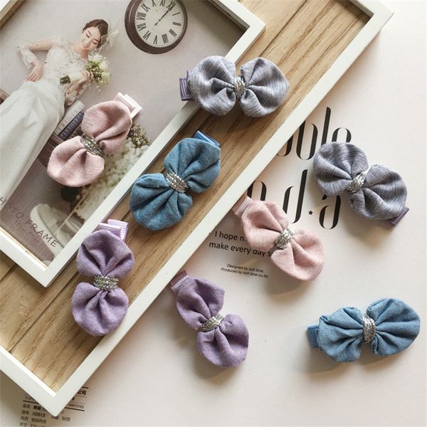 6set/lot handtied linen fabric bow hair clips british style girls simple hair accessories kids bangs clip gift headdress, Slivery;white
6set/lot handtied linen fabric bow hair clips british style girls simple hair accessories kids bangs clip gift headdress, Slivery;white