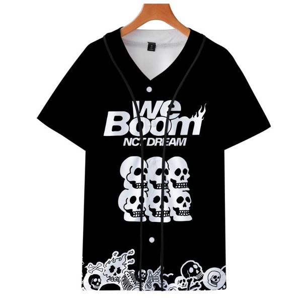 kpop nct dream new we boom 3d print short sleeve baseball uniform men/women casual jacket clothes, Black;brown
kpop nct dream new we boom 3d print short sleeve baseball uniform men/women casual jacket clothes, Black;brown