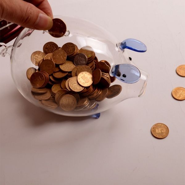 pig piggy bank money boxes coin saving box cute transparent glass souvenir birthday gift for children kids-blue other home decor
pig piggy bank money boxes coin saving box cute transparent glass souvenir birthday gift for children kids-blue other home decor