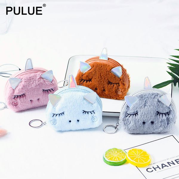 cartoon coin purse cute plush unicorn innovative women mini wallet coin pocket money bag key case small shell bag new gifts for, White
cartoon coin purse cute plush unicorn innovative women mini wallet coin pocket money bag key case small shell bag new gifts for, White