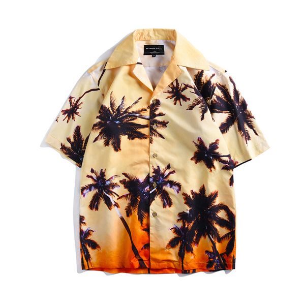 2019 coconut print hawaiian shirt casual tropical seaside beach men's shirts summer short sleeve loose palm trees shirts, White;black
2019 coconut print hawaiian shirt casual tropical seaside beach men's shirts summer short sleeve loose palm trees shirts, White;black