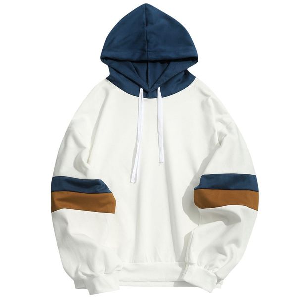 new men's patchwork hoodie sweatshirt casual long sleeve slim fit hoodie outwear simple hip hop hoodies, Black
new men's patchwork hoodie sweatshirt casual long sleeve slim fit hoodie outwear simple hip hop hoodies, Black