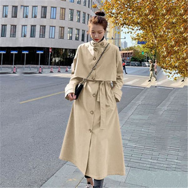 women's trench coats 2021 spring autumn army green coat korean british style single-breasted khaki mid-length windbreaker female, Tan;black
women's trench coats 2021 spring autumn army green coat korean british style single-breasted khaki mid-length windbreaker female, Tan;black