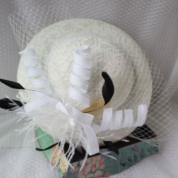 women fascinators pillbox hat velvet lace jacquard mini feather cap cocktail party mesh ribbon hair clip banquet costume
women fascinators pillbox hat velvet lace jacquard mini feather cap cocktail party mesh ribbon hair clip banquet costume