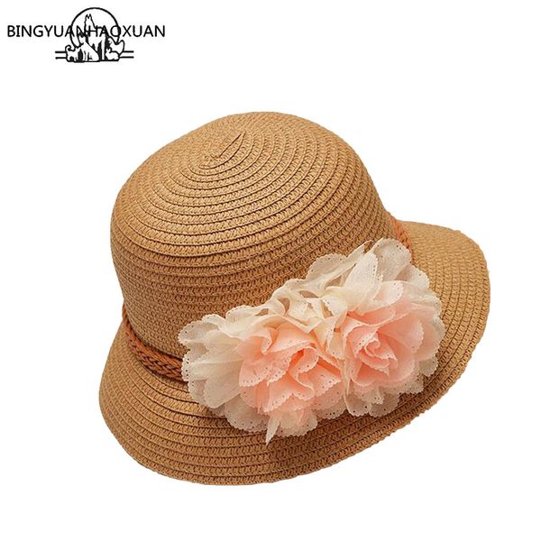 bingyuanhaoxuan summer kids floral straw hats fedora hat children visor beach baby girls sunhat wide brim floppy panama for girl, Yellow
bingyuanhaoxuan summer kids floral straw hats fedora hat children visor beach baby girls sunhat wide brim floppy panama for girl, Yellow