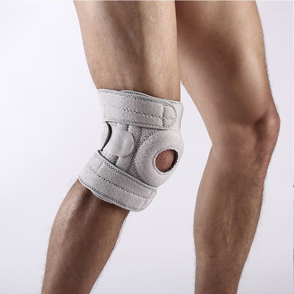 1pcs adjustable sports training elastic knee professional outdoor sports protective gear knee support, Black;gray
1pcs adjustable sports training elastic knee professional outdoor sports protective gear knee support, Black;gray