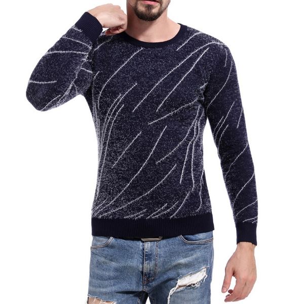 shiny o neck mens knit sweater long sleeve striped causal fleece pullover autumn bottom knitted sweaters soft pullovers coat men, White;black
shiny o neck mens knit sweater long sleeve striped causal fleece pullover autumn bottom knitted sweaters soft pullovers coat men, White;black