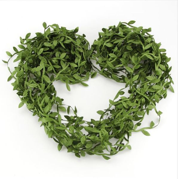 5pcs/pack 1m simulation green vine artificial plants leaves wreath decorative ratten wedding wall decoration artificial flower wreath
5pcs/pack 1m simulation green vine artificial plants leaves wreath decorative ratten wedding wall decoration artificial flower wreath