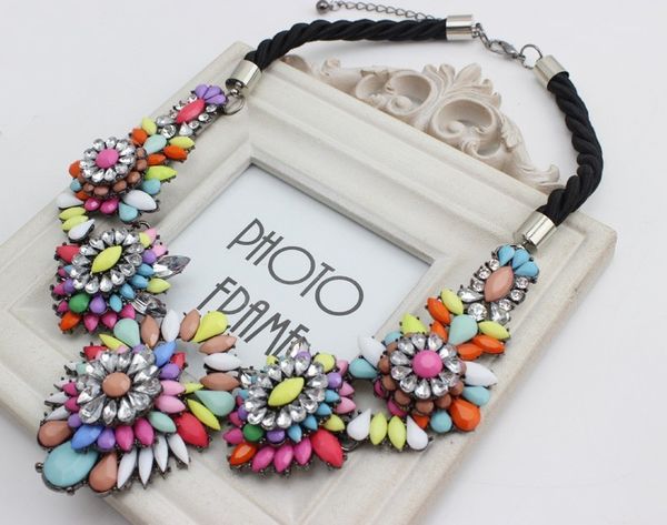 ppg&pgg new brand shourouk alloy flower vintage statement pendants & necklaces crystal jewelry fashion accessory, Silver
ppg&pgg new brand shourouk alloy flower vintage statement pendants & necklaces crystal jewelry fashion accessory, Silver