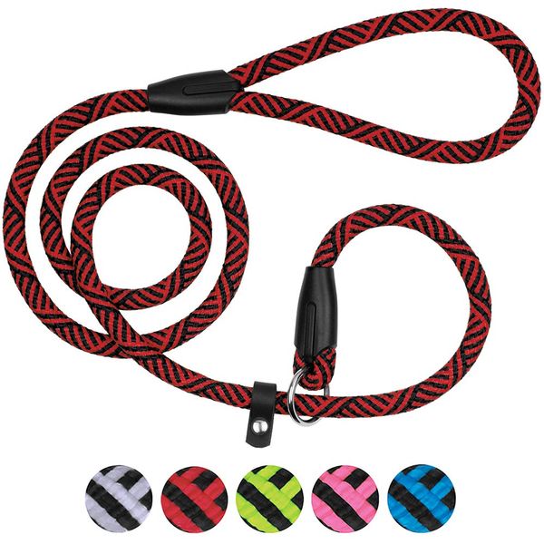 durable rope slip collar choke dog lead- extremely comfortable handle no-pull pet training leash for medium and large dogs-1.4mx8mm
durable rope slip collar choke dog lead- extremely comfortable handle no-pull pet training leash for medium and large dogs-1.4mx8mm