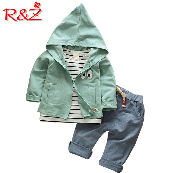 r&z 2019 autumn children's wear fashion children's striped t-shirt cartoon hooded jacket pants 3 piece set wear, White
r&z 2019 autumn children's wear fashion children's striped t-shirt cartoon hooded jacket pants 3 piece set wear, White