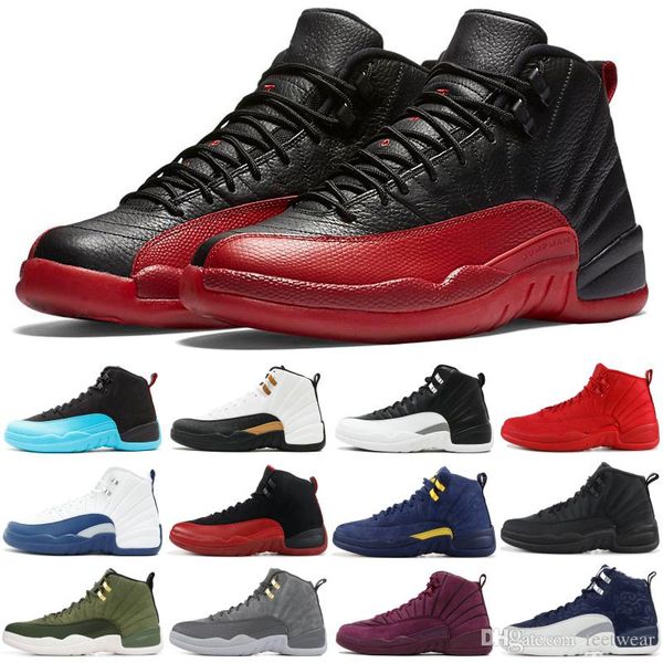 

12 12 ovo white gym red dark grey ba ketball hoe men women taxi blue uede flu game cny neaker jordan 13 ize 41 47