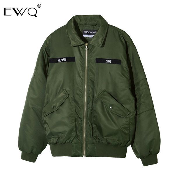ewq / spring new men's clothing 2020 fahsion high street tide thickening cotton jacket for male loose coat men and women 9y367, Black;brown
ewq / spring new men's clothing 2020 fahsion high street tide thickening cotton jacket for male loose coat men and women 9y367, Black;brown