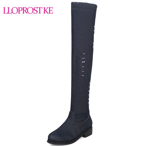 lloprost ke autumn winter women denim long boots thigh high boots fashion over the knee high heels shoes woman d551, Black
lloprost ke autumn winter women denim long boots thigh high boots fashion over the knee high heels shoes woman d551, Black