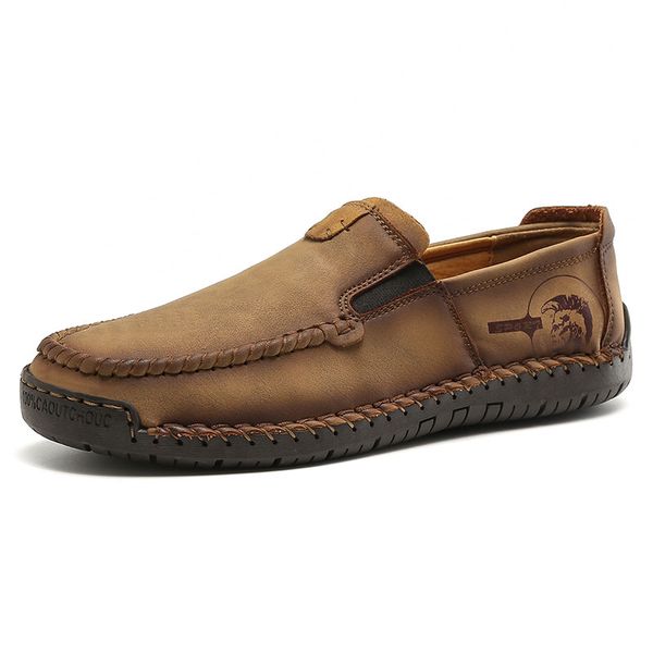leather men's casual shoes hand stitching outdoor non-slip mens loafers light soft mens style shoes support dropshipping, Black
leather men's casual shoes hand stitching outdoor non-slip mens loafers light soft mens style shoes support dropshipping, Black
