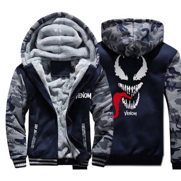movievenom hoodies men 2019 winter thick camouflage jacket warm fleece hooded hip hop sweatshirt, Black
movievenom hoodies men 2019 winter thick camouflage jacket warm fleece hooded hip hop sweatshirt, Black