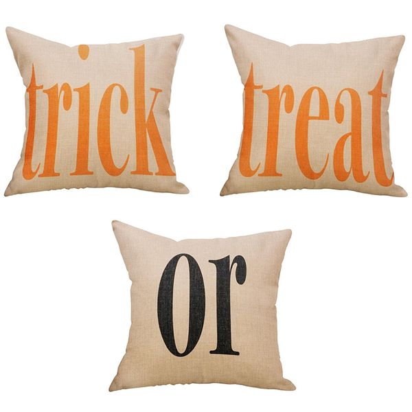 3pcs trick or treat halloween cotton linen home decor throw pillow covers pillow case
3pcs trick or treat halloween cotton linen home decor throw pillow covers pillow case